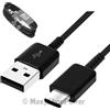 SAMSUNG CAVO DATI usb Type C ORIGINALE EP-DW720CBE 1,5M BLACK BULK PER GALAXY USB-C CONNECTOR
