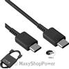 SAMSUNG CAVO DATI USB-C Type C ORIGINALE EP-DN980BBE 25W BLACK BULK PER GALAXY USB-C CONNECTOR