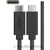 SONY CAVO DATI E RICARICA USB-C TO Type C ORIGINALE UCB24 BLACK BULK PER SMARTPHONE