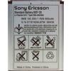SONY ERICSSON BATTERIA LITIO ORIGINALE BST-33 BULK PER C903 G700 G900 K530 K550 M600 P1I P990I NAITE V800 W300 W660