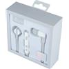 ACURA AURICOLARE CU-1020 ORIGINALE STEREO IN-EAR JACK 3,5MM GREY PER ANDROID IPHONE