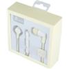 ACURA AURICOLARE CU-1020 ORIGINALE STEREO IN-EAR JACK 3,5MM YELLOW PER ANDROID IPHONE
