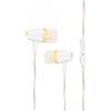 BLUE STAR AURICOLARE ORIGINALE STEREO IN-EAR WM-P6 JACK 3,5MM GOLD PER GALAXY ANDROID IPHONE