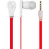 GLOBAL TECHNOLOGY GT AURICOLARE A FILO STEREO BE BASS IN-EAR IPH CON MICROFONO JACK 3,5MM RED
