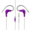 GLOBAL TECHNOLOGY GT AURICOLARI ORIGINALI HF-GT SPORT ERGONOMICI CON SUPPORTO ORECCHIO JACK PURPLE PER SMARTPHONE