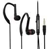 HAWEEL AURICOLARE ORIGINALE STEREO ERGONOMICO HWL-8011B JACK 3,5MM BLACK PER IOS IPHONE ANDROID