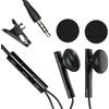 HTC AURICOLARE ORIGINALE STEREO RC-E150 BLACK BULK PER CELLULARI