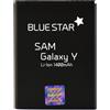 BLUE STAR BATTERIA IONI DI LITIO 3,7V 1400mAh PER SAMSUNG GALAXY Y S5360 - S6102 - POCKET - CHAT