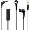 MAXY AURICOLARE A FILO STEREO JACK 3.5MM IN-EAR UNIVERSALE CON MICROFONO EXI9300 BLACK