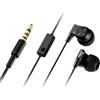 MOTOROLA AURICOLARE A FILO STEREO ORIGINALE SYN02359A ROKR IN-EAR BLACK BULK PER LENOVO E MOTO