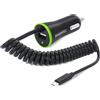 HAWEEL CARICABATTERIE AUTO ORIGINALE HWL-3310B MICROUSB - USB UNIVERSALE BLACK