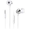 OPPO AURICOLARE ORIGINALE STEREO IN-EAR MH130 JACK 3,5MM WHITE BULK PER SMARTPHONE