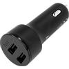 HTC CARICABATTERIE ORIGINALE DA AUTO PER ACCENDISIGARI CC-C700 20W DUAL USB BLACK BULK PER SMARTPHONE