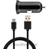 HUAWEI CARICABATTERIE DA AUTO ORIGINALE PER ACCENDISIGARI USB HWCC02 5W + CAVO Type C 1A BLACK