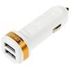 LDNIO CARICABATTERIE ORIGINALE DA AUTO PER ACCENDISIGARI DUAL USB DL-C21 10.5W WHITE PER SMARTPHONE