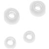 SAMSUNG COPPIA GOMMINI AURICOLARI IN-EAR UNIVERSALI TRASPARENTE BULK