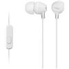 SONY AURICOLARE ORIGINALE A FILO STEREO IN-EAR MDREX15AP WHITE PER IPHONE SMARTPHONE ANDROID