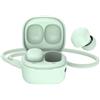 BLUE STAR AURICOLARE BLUETOOTH 5.3 TWS A19 MINI STEREO IN-EAR GREEN PER SMARTPHONE