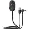 BLUE STAR TRASMETTITORE AUDIO BLUETOOTH 5.3 ADATTATORE JACK USB-A DA AUTO STEREO PER SMARTPHONE