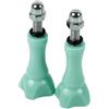 MAXY SET 2PZ VITE CON BULLONE A POMELLO HR171 GREEN PER GOPRO NYLOX TREVI AKASO APEXCAM COOAU WOLFANG EZVIZ