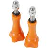 MAXY SET 2PZ VITE CON BULLONE A POMELLO HR171 ORANGE PER GOPRO NYLOX TREVI AKASO APEXCAM COOAU WOLFANG EZVIZ