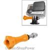 MAXY VITE CON BULLONE A POMELLO HR171 ACTION CAM ORANGE PER GOPRO NYLOX TREVI AKASO APEXCAM COOAU WOLFANG EZVIZ