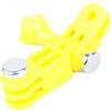 MAXY BRACCIO SNODABILE PIVOT SNODO CON VITE PER ACTION CAM YELLOW GOPRO NYLOX TREVI AKASO APEXCAM COOAU WOLFANG EZVIZ