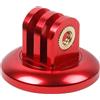MAXY SUPPORTO GHIERA TRIPOD MOUNT ALLUMINIO PER FISSAGGIO ACTION CAM RED PER GOPRO NYLOX TREVI AKASO APEXCAM COOAU WOLFANG EZVIZ