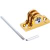 MAXY SUPPORTO TMC GO UNIVERSALE PER ACTION CAM ALLUMINIO GOLD PER GOPRO NYLOX TREVI AKASO APEXCAM COOAU WOLFANG EZVIZ