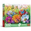 Trefl - Puzzle EasyPiece: Insetti nel Prato - 300 Pezzi - Pezzi Grandi, Facile da Assemblare, per Adulti e Bambini dai 10 anni