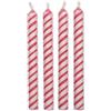 PME - Candeline per Torte a Strisce Rosa, Piccole, Confezione da 24