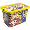 Stor Scatola Contenitore per Bambini Paw Patrol con Chiusura Click 7 Litri - Organizer Plastica Multiuso per Giocattoli e Camera Bambini