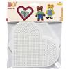 Hama 4454 - Base a Forma di Cuore per Perline da Stirare