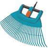 Gardena Scopa a ventaglio in plastica combisystem XXL Vario: Rastrello da Giardino Largo per Raccogliere Foglie e residui, Larghezza 77 cm (3107-20)