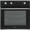 Glem Gas Forno Elettrico e a Gas da Incasso Ventilato Multifunzione con Grill 69 Litri 60 cm Classe A colore Nero - GFRF21BK