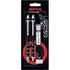 rOtring Tikky Set matita meccanicapenna a sferagomma e ricariche mina | Mina HBmatita 0,5 mm | Penna a punta media | Fusto nero | Leggera con impugnatura in gomma