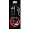 rotring Tikky Set matita meccanicapenna a sfera e gomma | Mina HBmatita 0,5 mm | Penna a punta media | Fusto nero | Leggera con impugnatura in gomma
