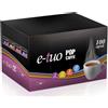 Pop Caffè E-tuo Deciso 100 Capsule Compatibili Lui E Fiorfiore
