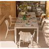Nardi Set tavolo Tevere 210 Extensible con 8 Tiberina Bistrot