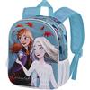 Disney Frozen 2 Enchanted-Zaino 3D Piccolo, Blu, 26 x 31 cm, Capacità 8.5 L