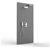 BOSSINI - MANHATTAN 2 set doccia soffione 2 getti + duplex + miscelatore termostatico 1-5 vie [cromo] - M00622