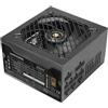MARS GAMING MPB850SIM, Alimentatore ATX Full Modulare 850W, Garanzia 7 Anni, 80Plus Bronze 230V EU, 90% di Efficienza, Ventola SI Extreme Silence 140mm, Tecnologie AI2-RPM, DC-DC e SMD, Nero