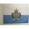 AZ FLAG Bandiera San Marino 90x60cm per Esterno - Bandiera SAMMARINESE 60 x 90 cm