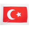 AZ FLAG BANDIERA IMPERO OTTOMANO 45x30cm - BANDIERINA SUBLIME STATO OTTOMANO - TURCHIA 30 x 45 cm cordicelle - AZ FLAG