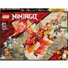 LEGO NINJAGO Dragone del Fuoco di Kai - EVOLUTION, Set per Bambini di 6+ Anni con Guerrieri Serpente e Banner da Collezione 71762