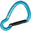 Kong moschettoncino Alu Harness, Azzurro