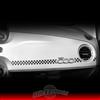 Adesivo FIAT 500 SCACCHIERA sticker effetto CARBON LOOK 3D plancia cruscotto 12