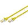 Digitus DK-1644-A-050/Y cavo di rete Giallo 5 m Cat6a DK-1644-A-050/Y