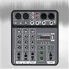 Mixer USB a 4 canali Easy da trasportare una scheda audio di miscelazione