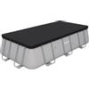 Bestway P03654 Copertura Invernale Rettangolare per Piscina Power Steel 488x244cm